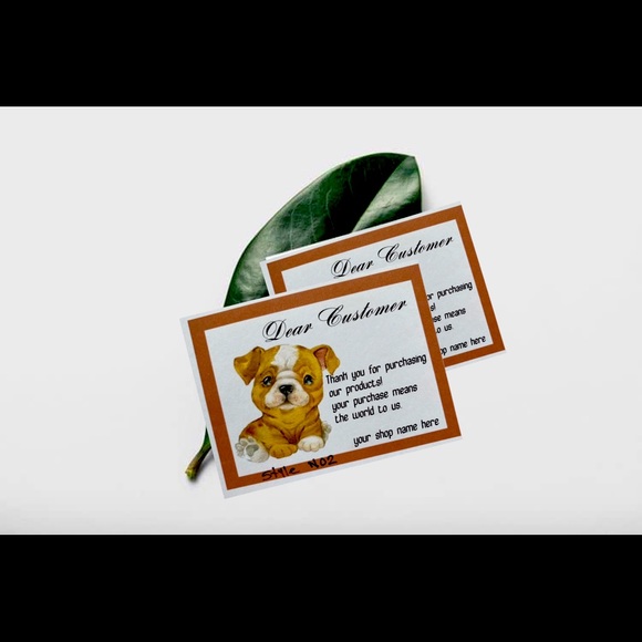 New Poshmark Thank you For Your Business Cards, 100 TY   Cards - Picture 6 of 10